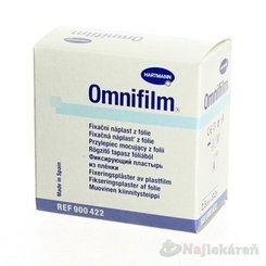Omnifilm hypoalergenní fixační náplast 2,5 cm × 9,2 m 1 ks