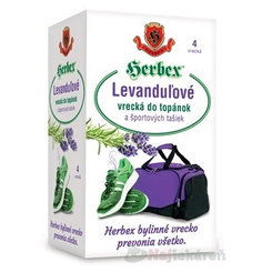 HERBEX levandulové sáčky do obuvi a tašek 4 ks