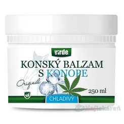 VIRDE koňský balzám s konopou chladivý 250 ml