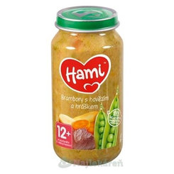Hami příkrm Brambory s hovězím a hráškem 12 m+ 250 g