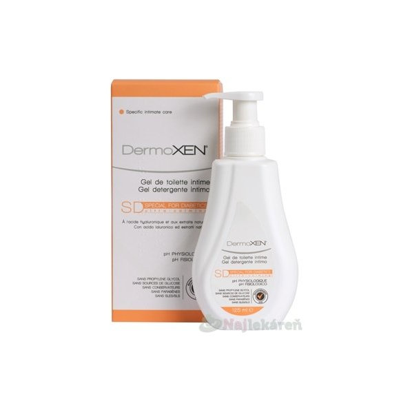 DermoXEN SD Ultra-Calming intimní mycí gel 125 ml