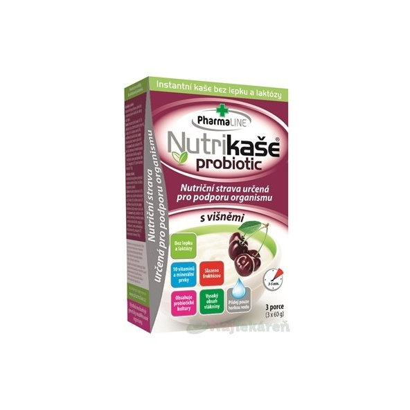Nutrikaša Probiotic višeň 3x60 g