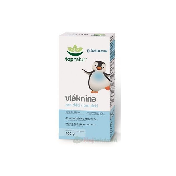Topnatur vláknina pro děti 100 g