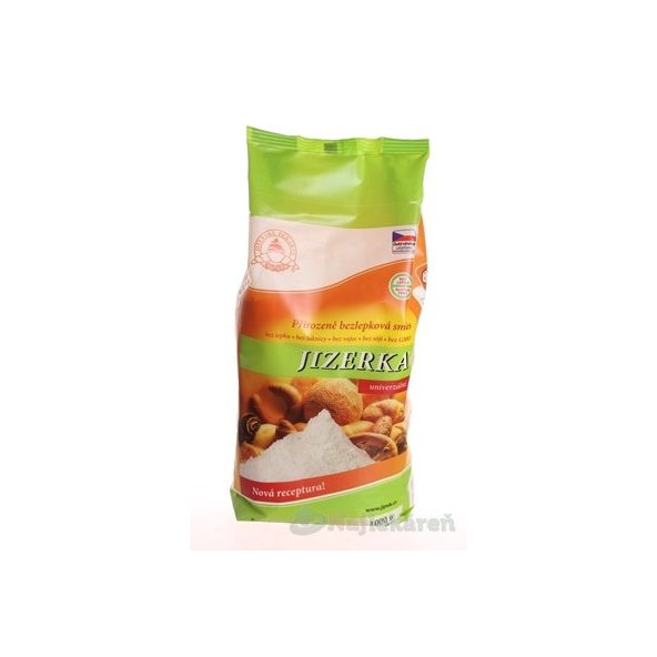 Jizerka Univerzální bezlepková směs 1 kg
