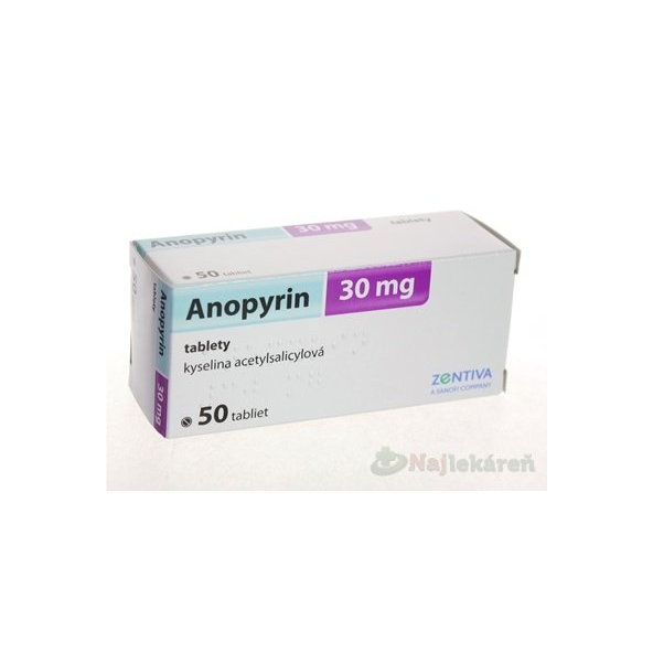 Anopyrin 30 mg 50 tablet