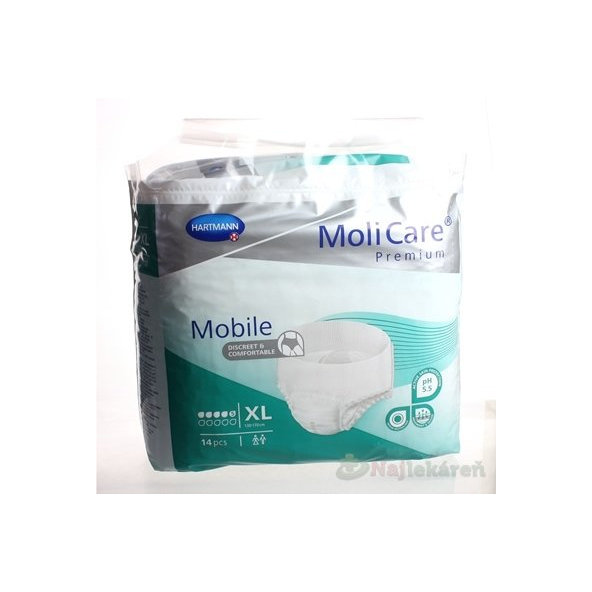 MoliCare Premium Mobile 5 kapek XL 14 ks