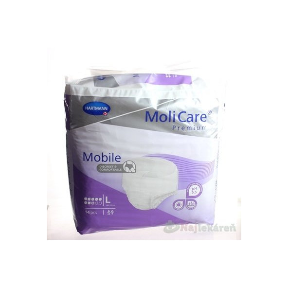MoliCare Premium Mobile 8 kapek L 14 ks