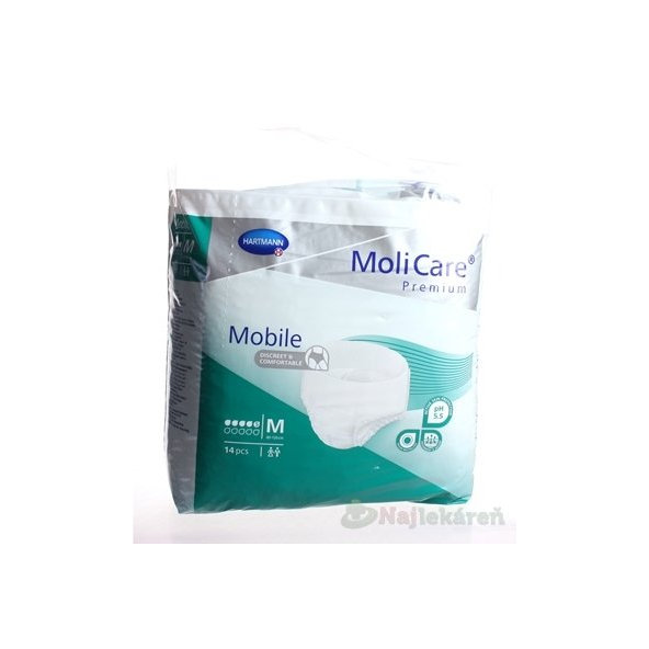 MoliCare Premium Mobile 5 kapek M 14 ks