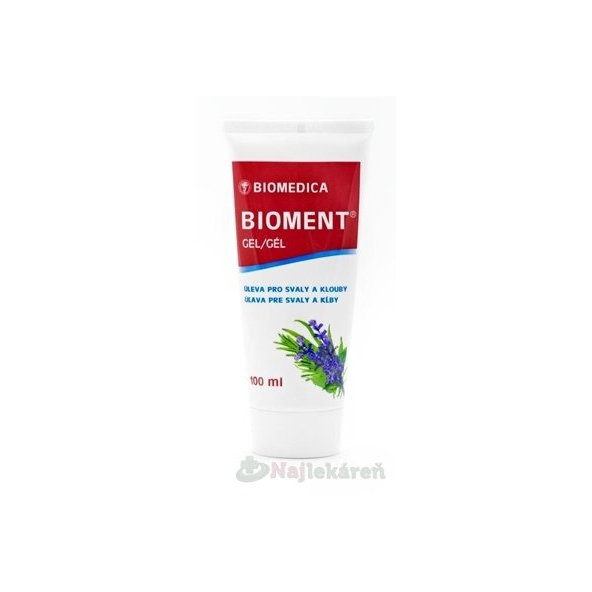 Biomedica Bioment gel na unavené svaly 100 ml