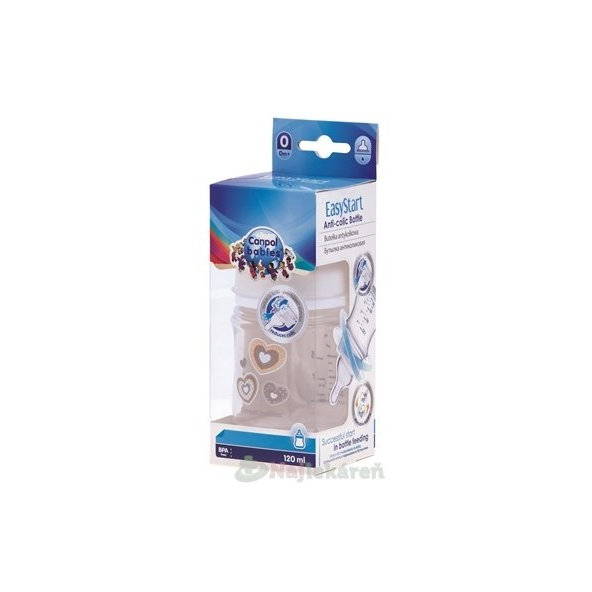 Canpol Babies EasyStart kojenecká láhev 120 ml
