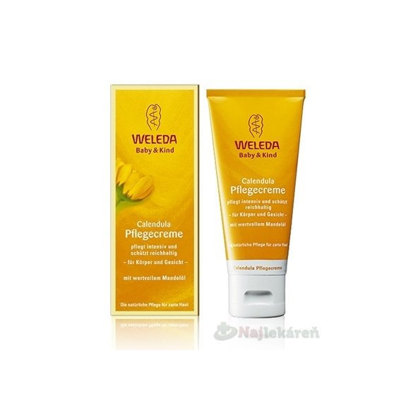 Weleda měsíčkový dětský krém 75 ml