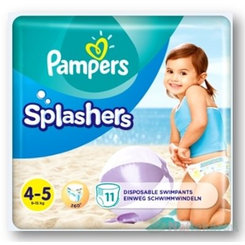 Pampers Splash Maxi plavecké kalhotky vel. 4–5 11 ks