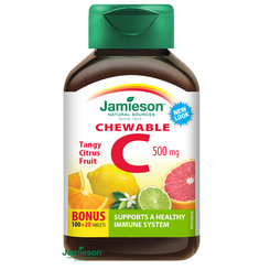 Jamieson Vitamín C 500 mg, citrus 120 tablet