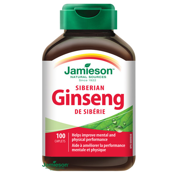 Jamieson Sibírsky ženšen 650 mg 100 tabliet