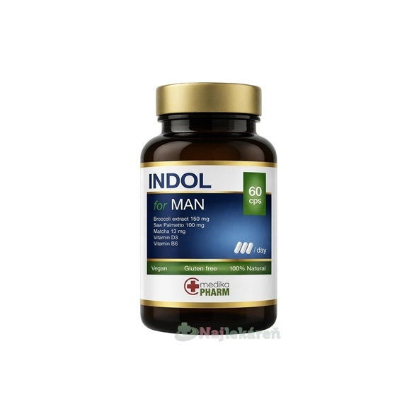 Indol for Man 60 kapslí