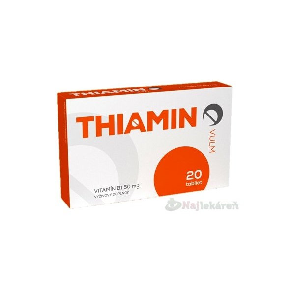 VULM Thiamin vitamin B1 50 mg 20 tablet