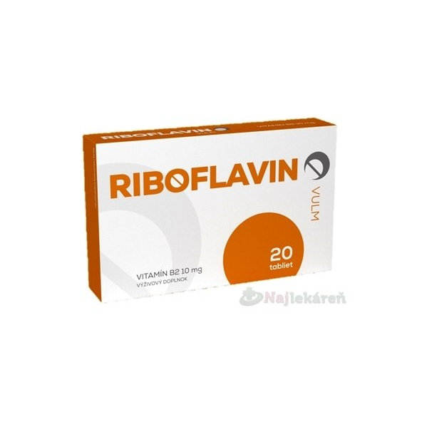 VULM Riboflavin vitamin B2 20 tablet
