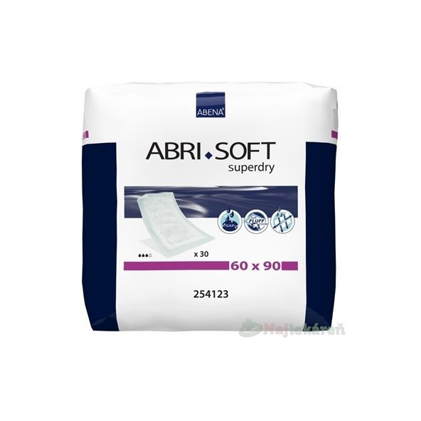Abena Abri-Soft Superdry absorpční podložka 60x90 cm 1500 ml 30 ks