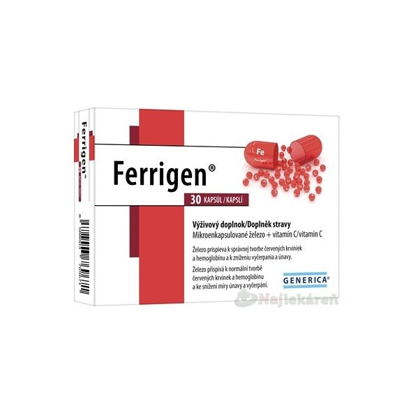 Generica Ferrigen 30 kapslí