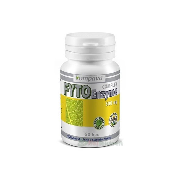 KOMPAVA Fyto Enzyme Complex 60 kapslí