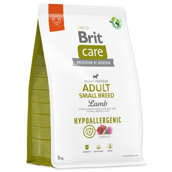 Brit Care Dog Hypoallergenic Adult Small Breed granule Lamb 3 kg