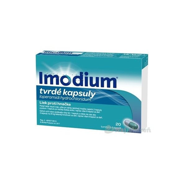 Imodium 20 kapslí