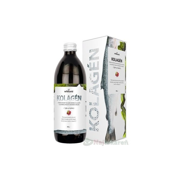 Nefdesanté kolagén + elastín červené hrozno 500 ml