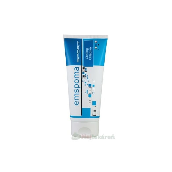 Emspoma masážní emulze chladivá modrá 200 ml