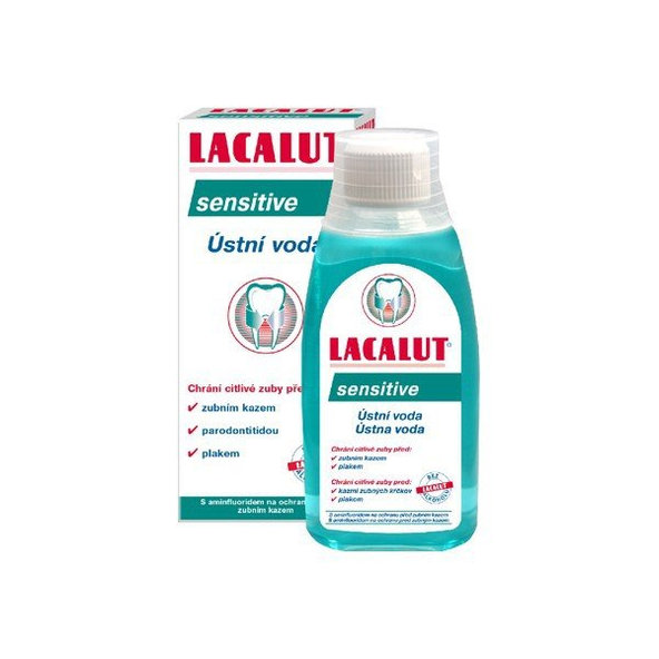 Lacalut Sensitive ústní voda 300 ml