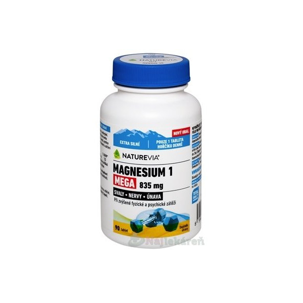 Naturevia Magnesium 1 Mega 835 mg 90 tablet
