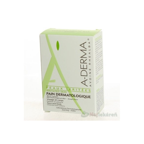 A-DERMA Pain mycí kostka pro citlivou pokožku 100 g