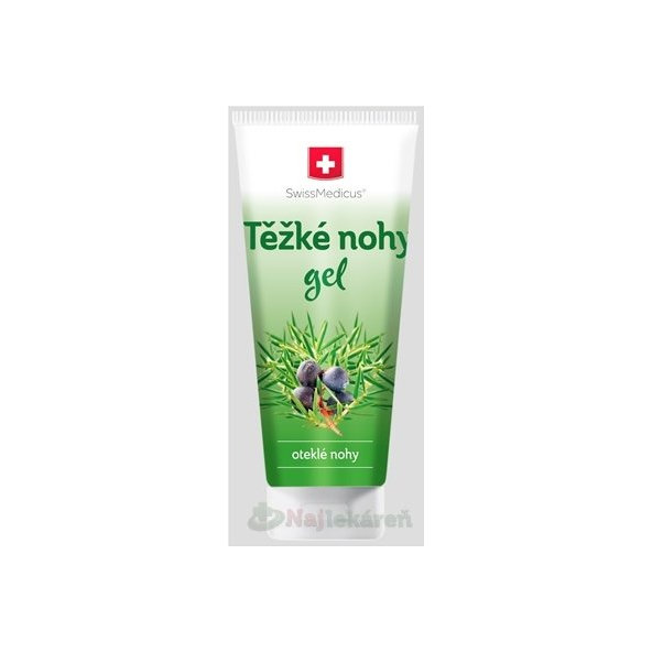 SwissMedicus Těžké nohy gel 200 ml