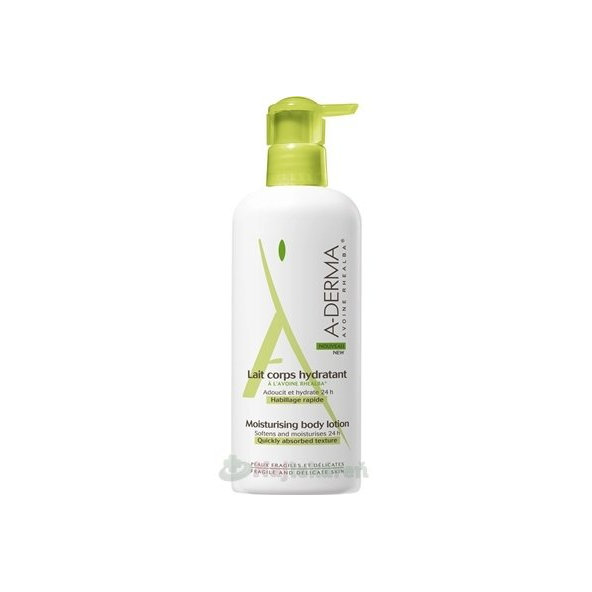 A-DERMA Lait Corps hydratační tělové mléko pro suchou pokožku 400 ml