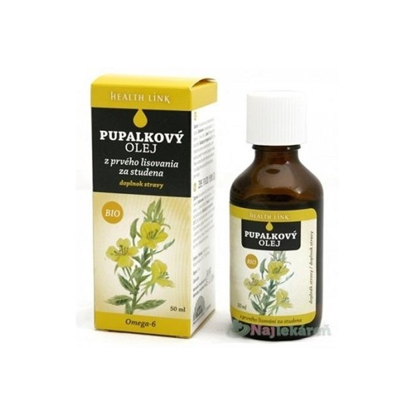 Health Link Pupalkový olej BIO 50 ml