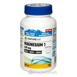NATUREVIA Magnesium 1 - 420 mg 90 tabliet