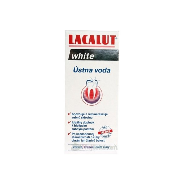 Lacalut White ústní voda 300 ml