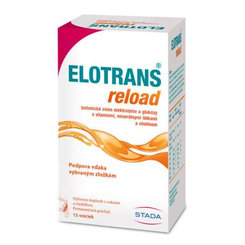 Elotrans Reload izotonický nápoj 15 sáčků