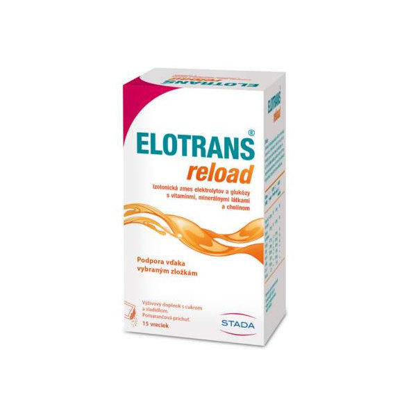 Elotrans Reload izotonický nápoj 15 sáčků