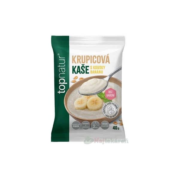 topnatur KRUPICOVÁ KAŠE Banán 40 g
