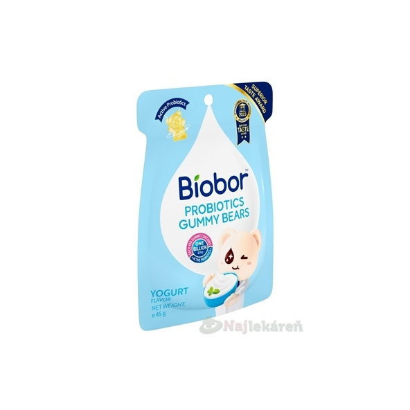 Biobor Probiotics želé medvídci jogurtová příchuť 45 g