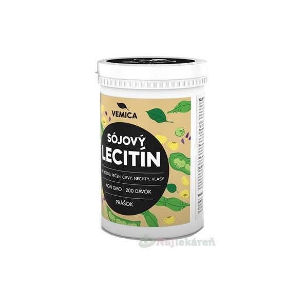 Vemica LECITIN Sójový prášek 200 g