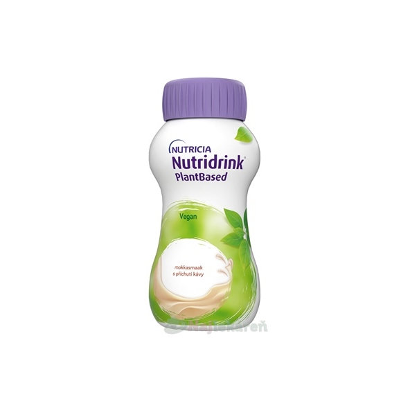 Nutridrink PlantBased s kávovou příchutí 4 x 200 ml