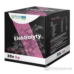 Plus Lekáreň Elektrolyty malina 30 sáčků