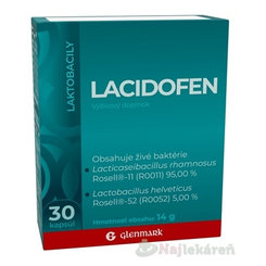 GLENMARK Lacidofen 30 kapslí