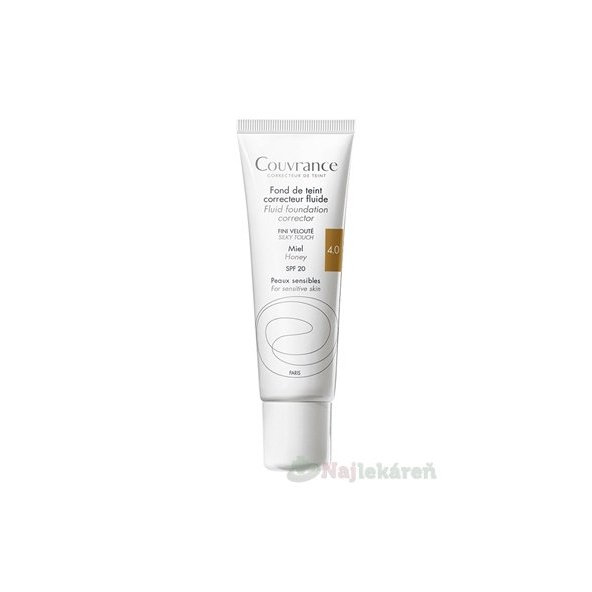 AVENE Couvrance tekutý make-up SPF 20 tmavý odstín 30 ml