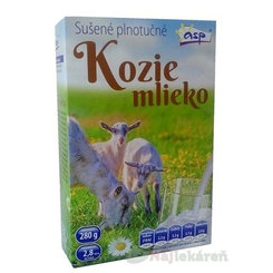 ASP sušené plnotučné kozí mléko 280 g