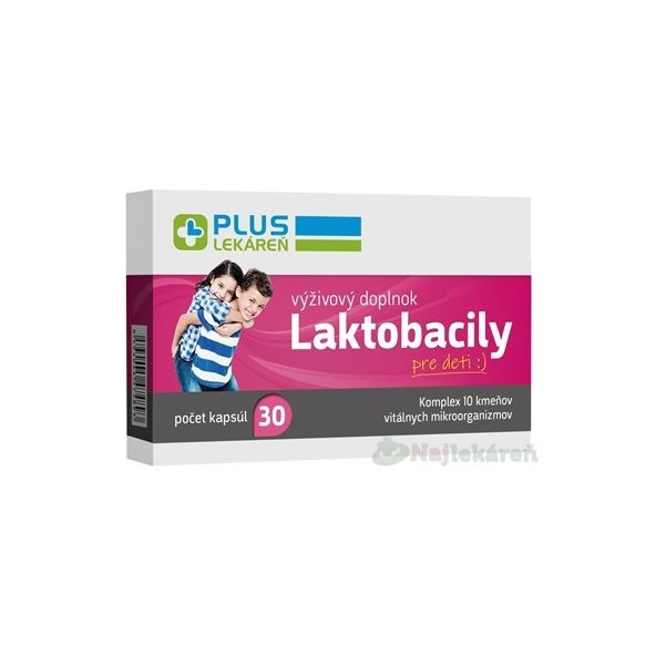 Plus Lekáreň Laktobacily 30 kapslí