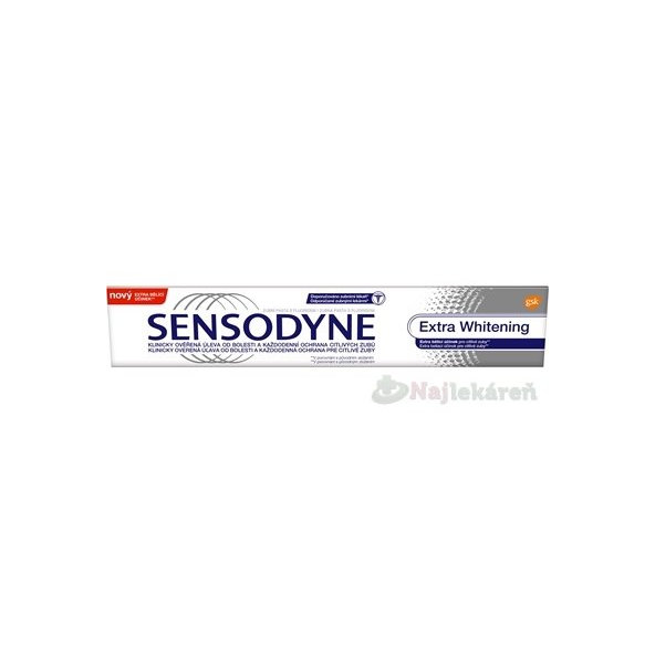 Sensodyne Extra Whitening zubní pasta 75 ml