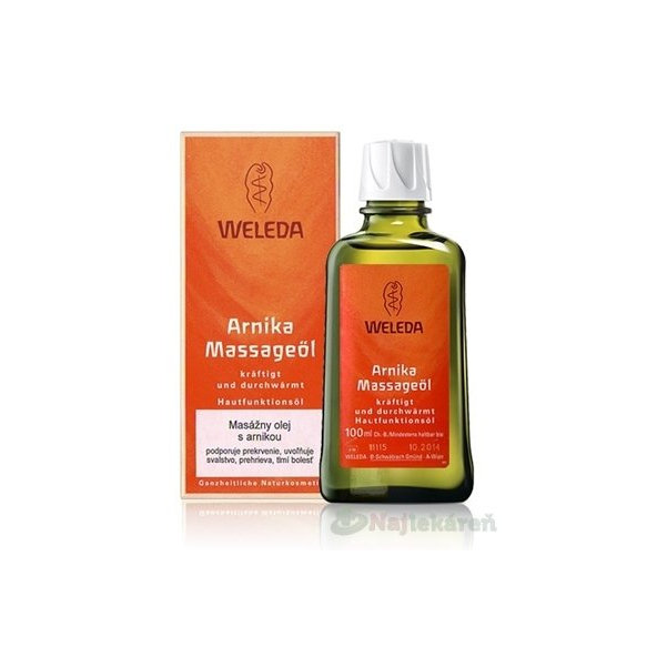 Weleda masážní olej s arnikou 100 ml
