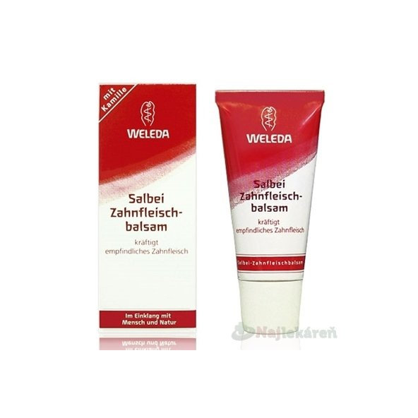Weleda šalvějový balzám na dásně 30 ml